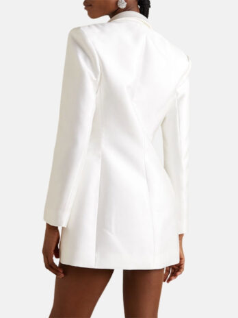 Women’s Solid Color Casual Long Sleeve Lapel Button Blazer Jacket