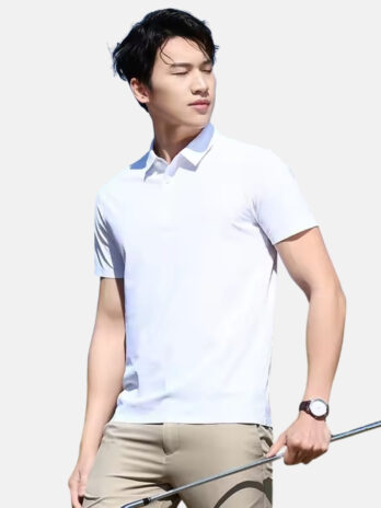 Active Polo Shirt Quick Dry Performance Short Sleeve Tactical Golf Shirt